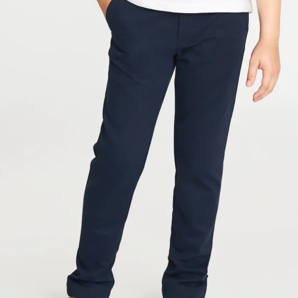 OLD NAVY SKINNY BUILT IN FLEX UNIFORM FOR BOYS